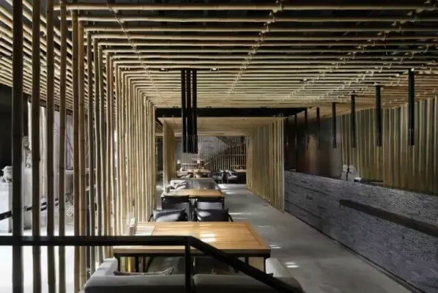恭城如何让餐厅设计玩转中国风？几根竹子让你眼前一亮！